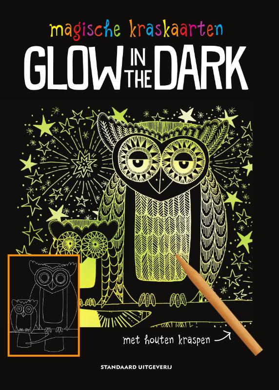 Omslag van Magische kraskaarten Glow in the dark