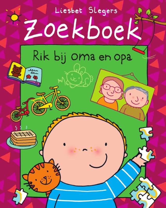 Omslag van Rik bij oma en opa