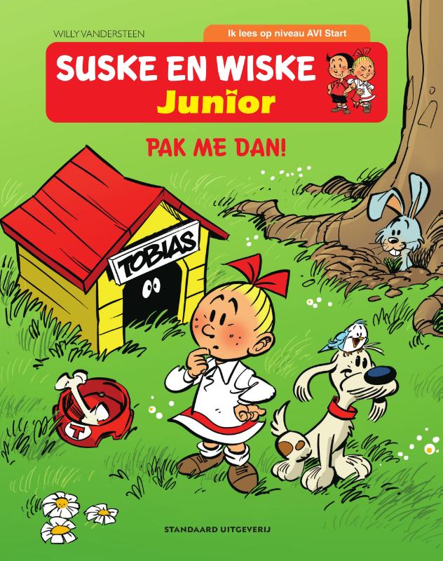 Omslag van Suske en Wiske AVI start: Pak me dan!