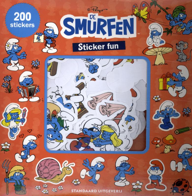 Omslag van De Smurfen Sticker Fun