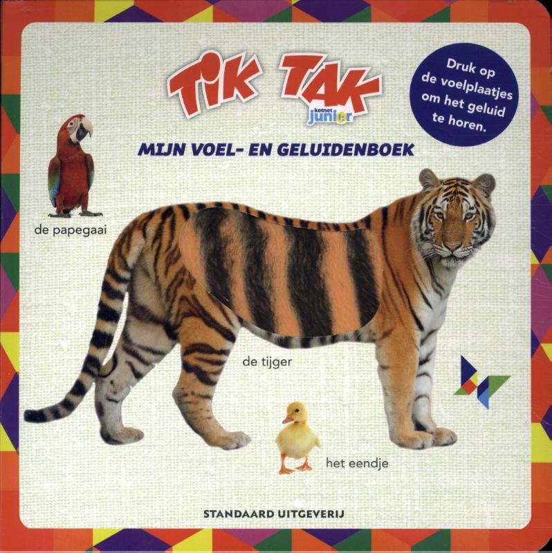 Omslag van Tik Tak Mijn voel- en geluidenboek