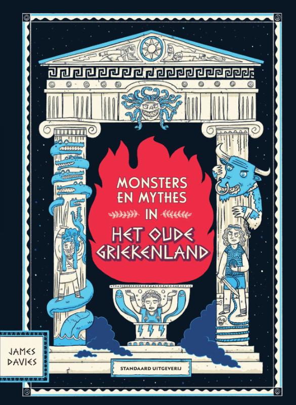 Omslag van Monsters en mythes in het Oude Griekenland