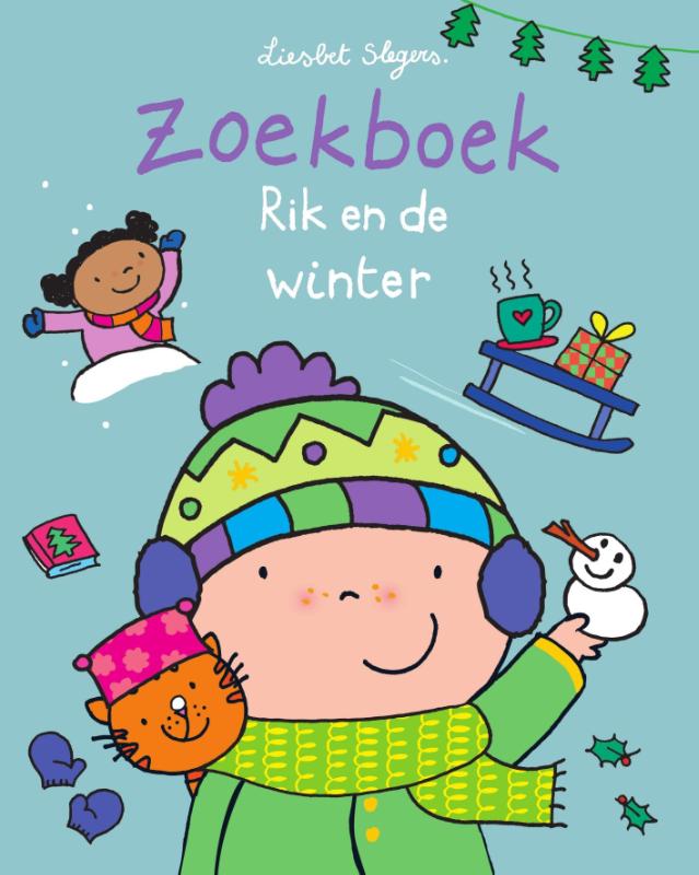 Omslag van Zoekboek Rik en de winter