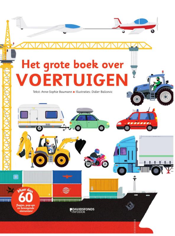 Omslag van Het grote boek over voertuigen