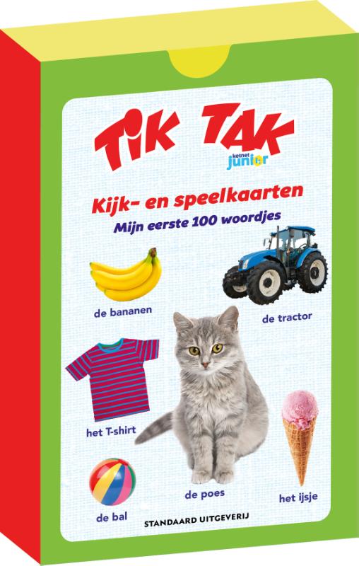 Omslag van Tik Tak Kijk- en speelkaarten