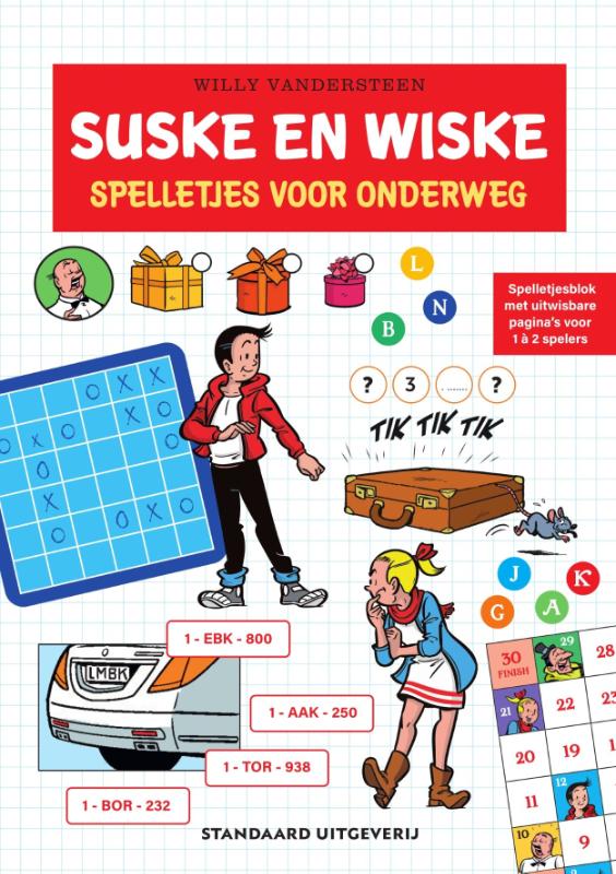 Omslag van Spelletjes voor onderweg