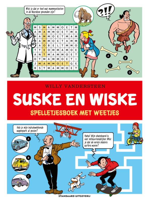Omslag van Suske en Wiske: Spelletjesboek met weetjes