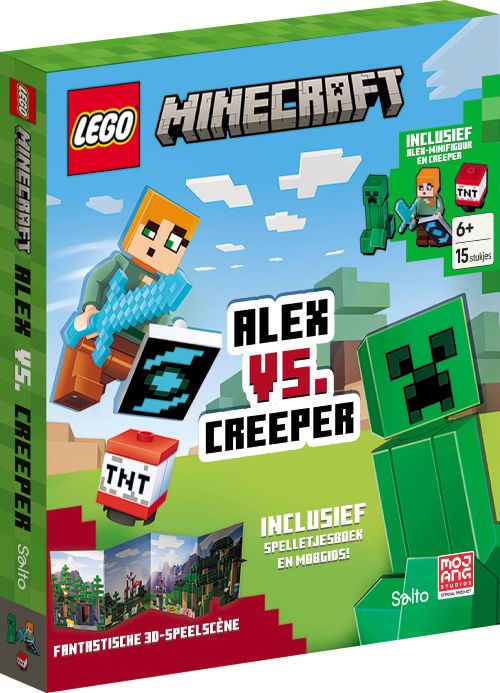 Omslag van LEGO® Minecraft® Alex vs. Creeper