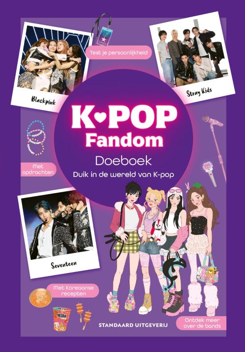 Omslag van K-POP Fandom doeboek