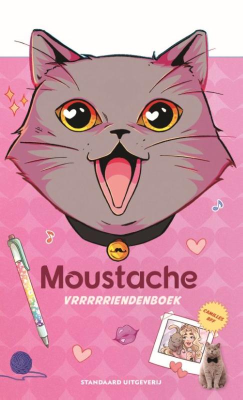 Omslag van Moustache vrrrrriendenboek