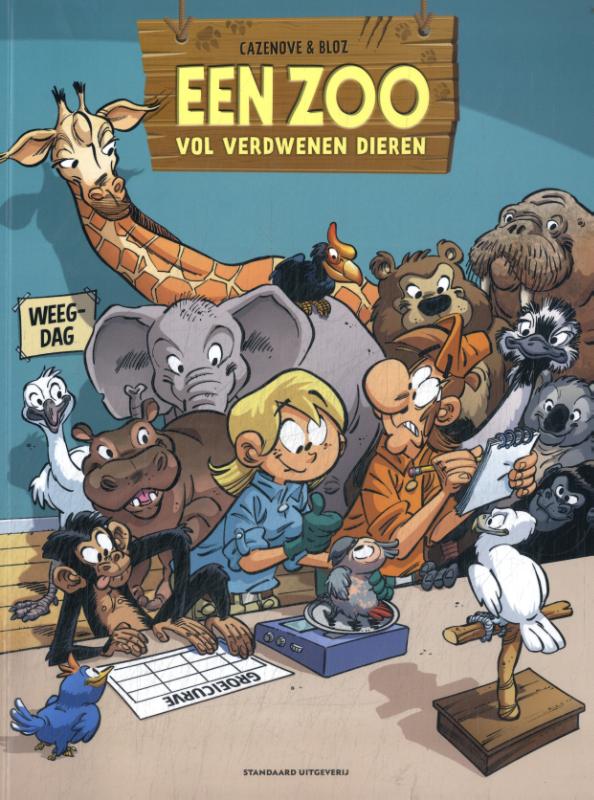 Omslag van Een zoo vol verdwenen dieren
