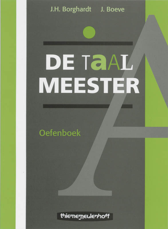 Omslag van Taal meester oefenb.
