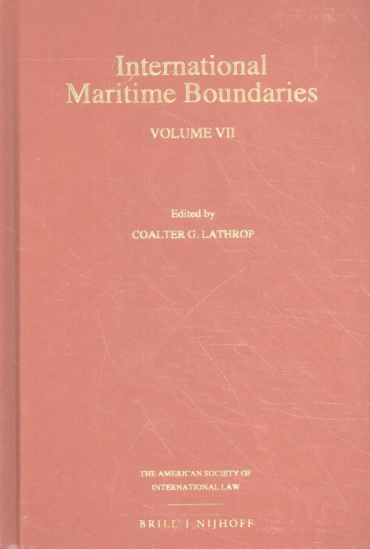 Omslag van International Maritime Boundaries