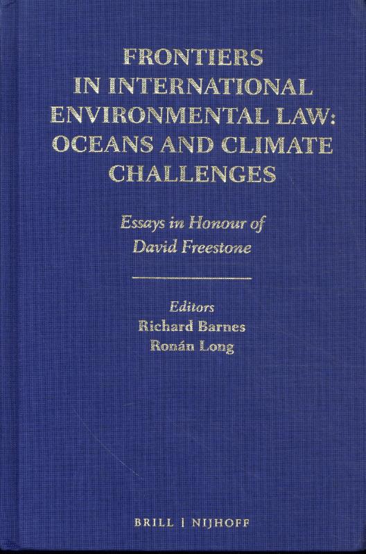 Omslag van Frontiers in International Environmental Law: Oceans and Climate Challenges