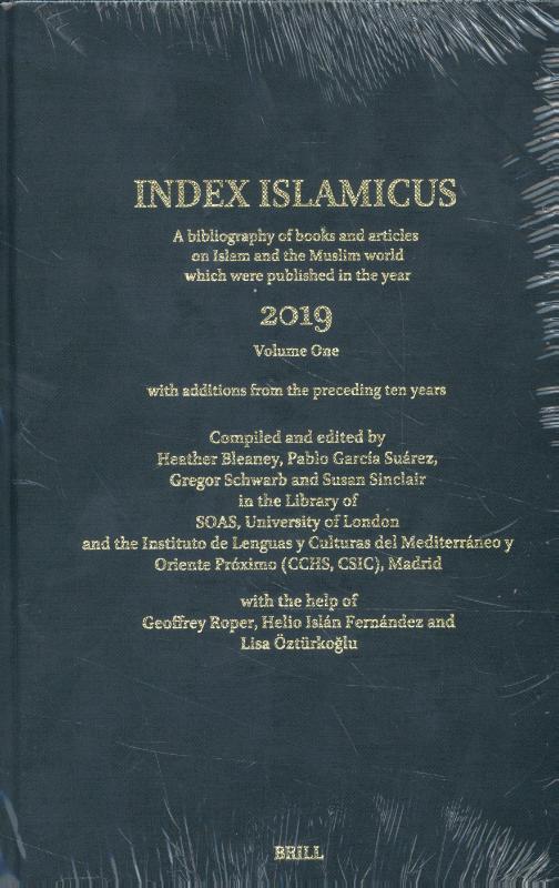 Omslag van Index Islamicus Volume 2019 (2 vols)