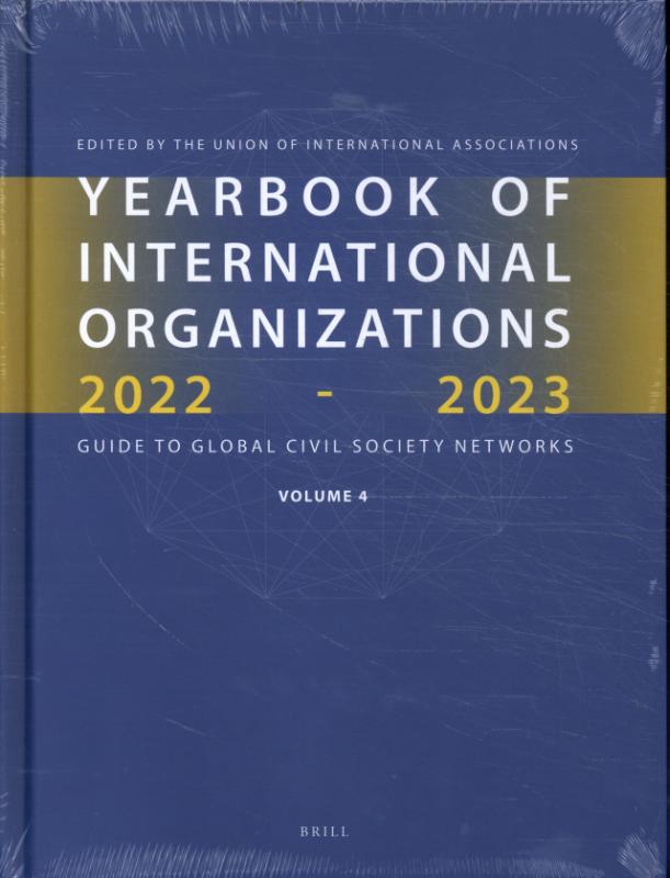 Omslag van Yearbook of International Organizations 2022-2023, Volume 4