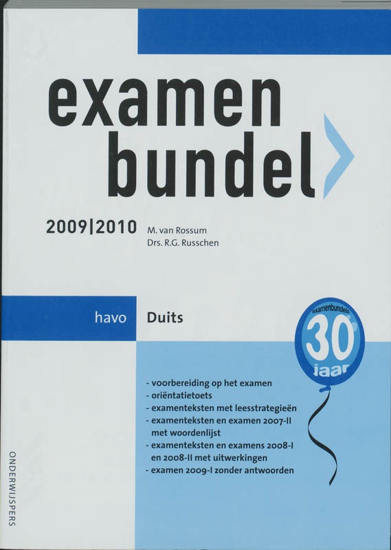 Omslag van 2009/2010 Havo Duits