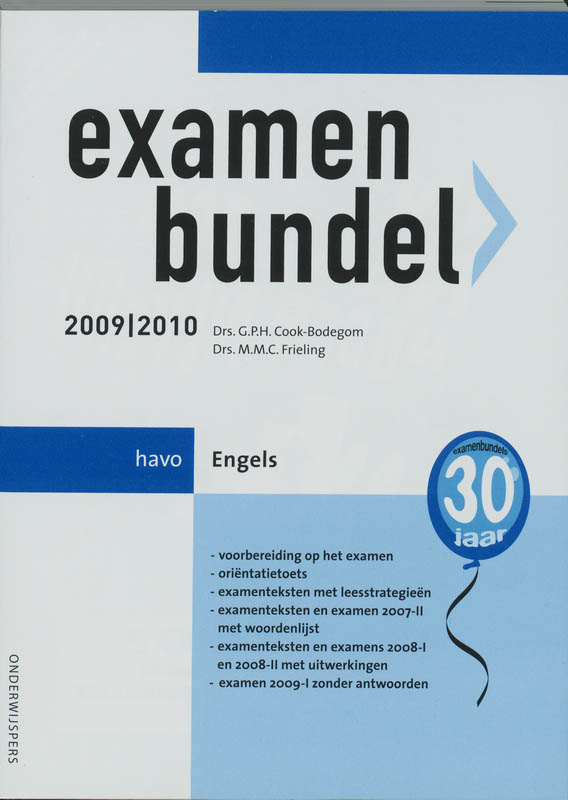 Omslag van 2009/2010 Havo Engels