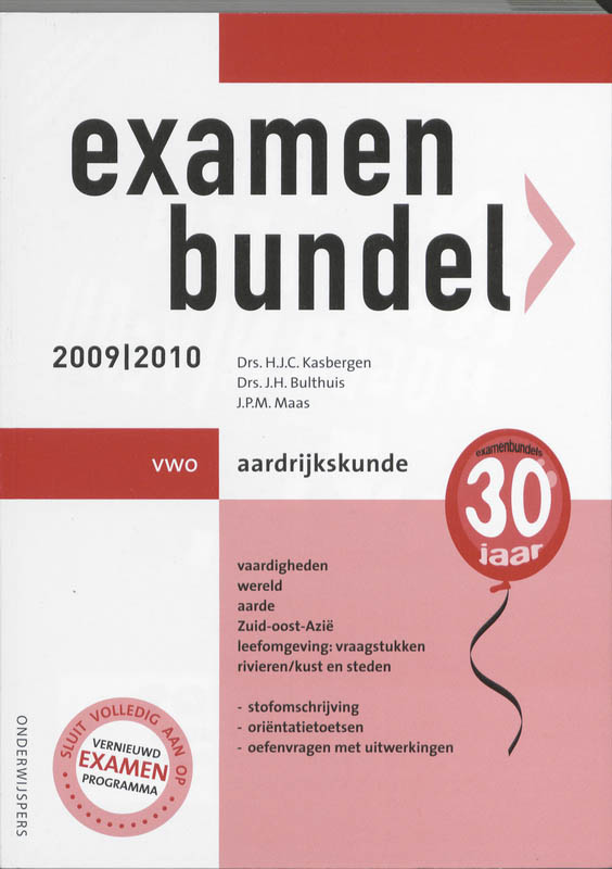 Omslag van 2009/2010 Vwo Aardrijkskunde