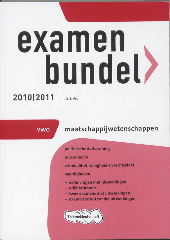 Omslag van VWO