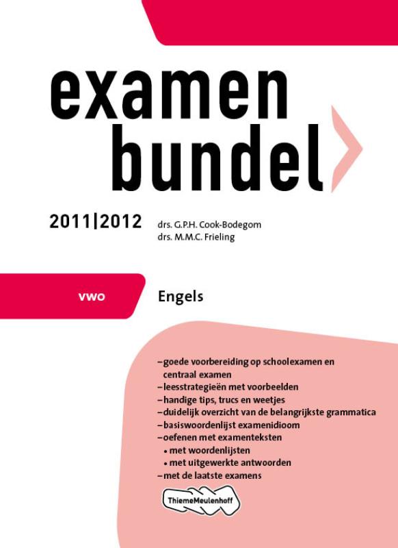 Omslag van Engels vwo 2011/2012
