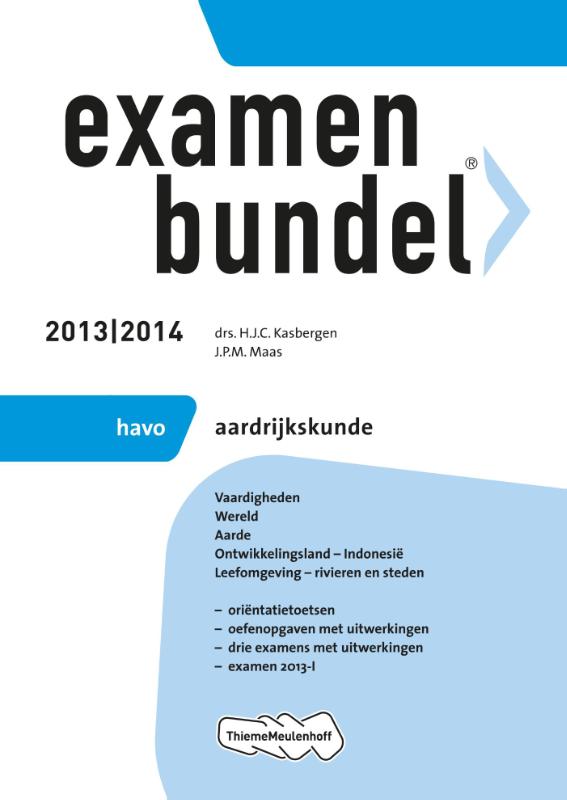 Omslag van 2013/2014 Havo Aardrijkskunde