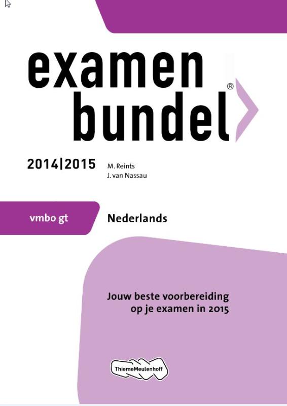 Omslag van Vmbo-gt Nederlands 2014/2015