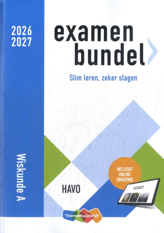 Omslag van havo Wiskunde A 2026/2027