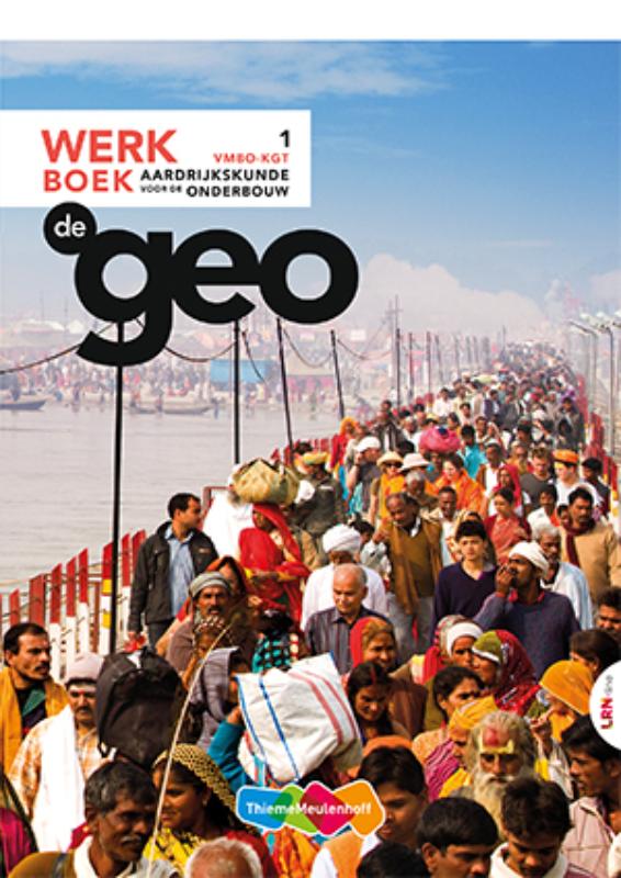 Omslag van De Geo LRN-line online + boek 1 vmbo-kgt