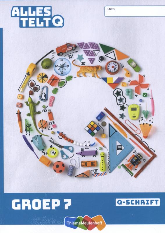 Omslag van Alles telt Q Q-schrift groep 7 (set a 5 ex)