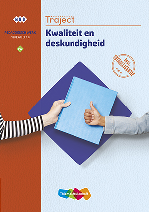Omslag van Traject Combipakket Kwaliteit en deskundigheid PW niveau 3/4 boek en totaallicentie 1 jaar