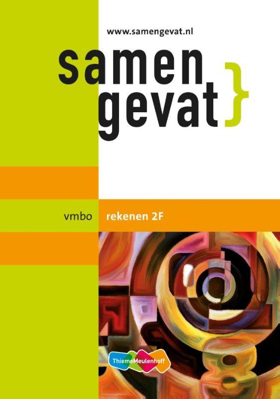 Omslag van VMBO Rekenen 2F