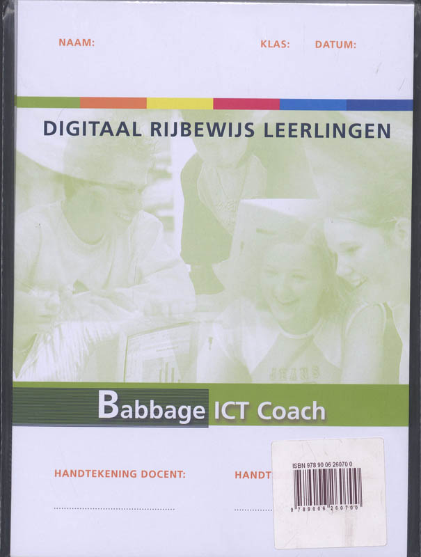 Omslag van Babbage ICT-Coach Certificatenpakket a 50 ex