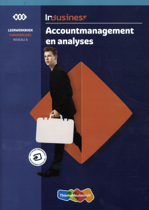 Omslag van InBusiness Commercieel Accountmanagement en analyses, Leerwerkboek + basislicentie