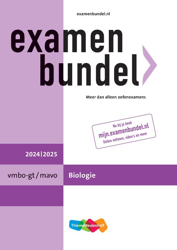 Omslag van vmbo-gt/mavo Biologie 2024/2025