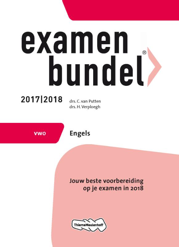 Omslag van Examenbundel vwo Engels 2017/2018