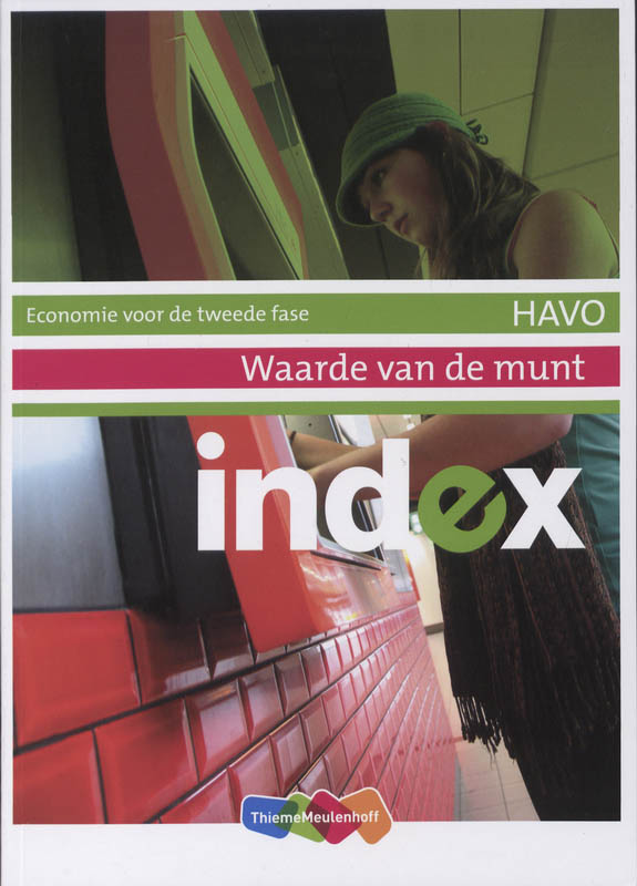 Omslag van Index 2e fase havo katern 4 Waarde van de munt