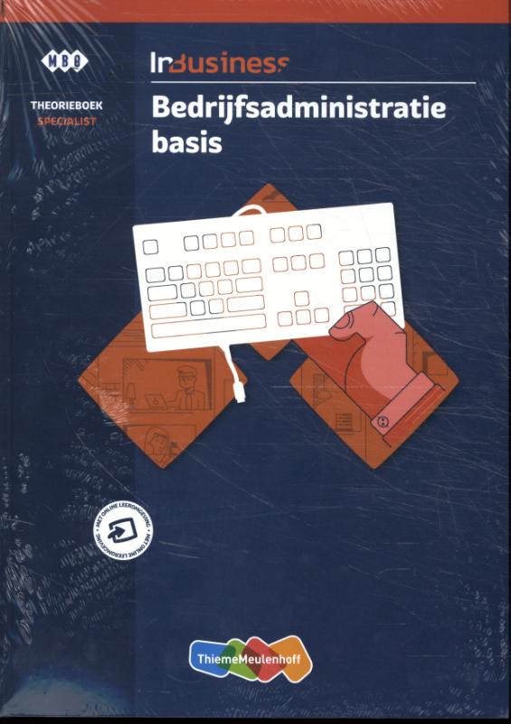 Omslag van InBusiness Specialist Bedrijfsadm Basis tb + wb + onl verw