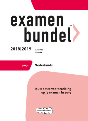 Omslag van Examenbundel vwo Nederlands 2018/2019
