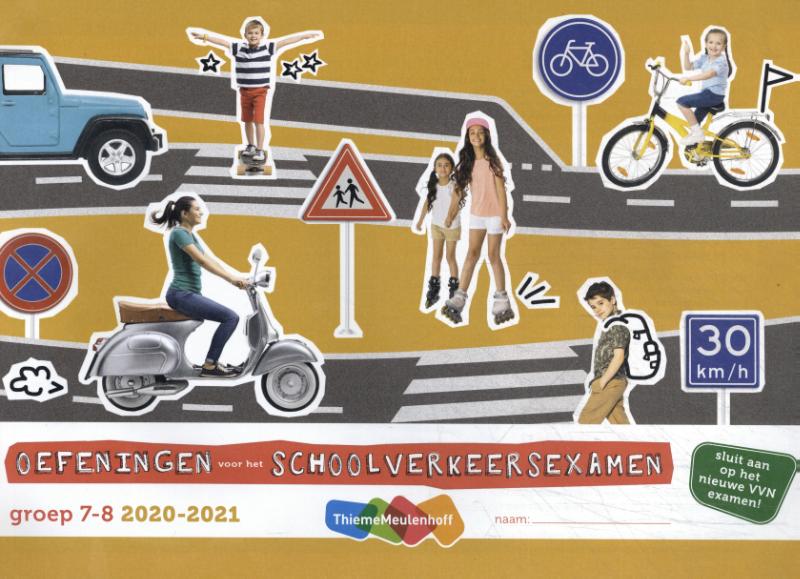 Omslag van groep 7 en 8 2020-2021
