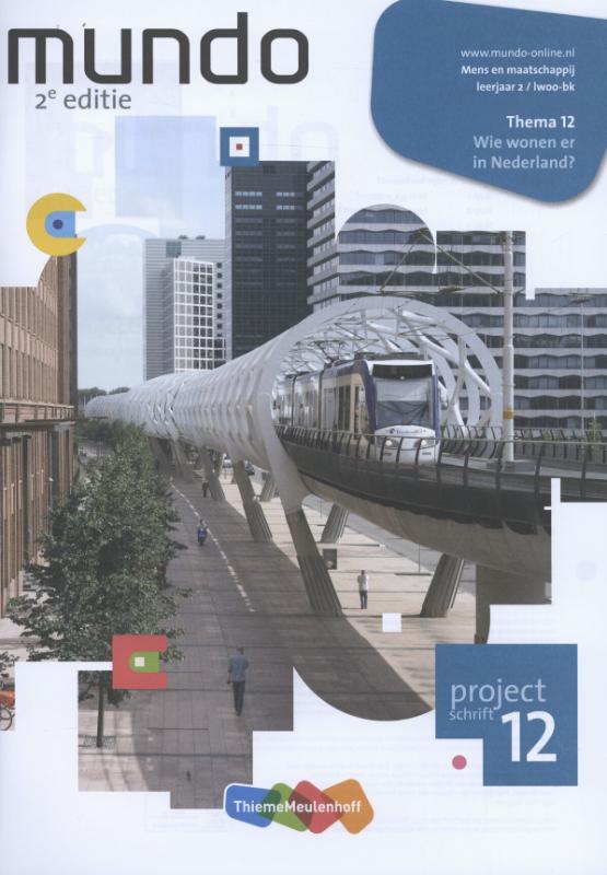 Omslag van Projectschrift 12 Wie wonen er in Nederland