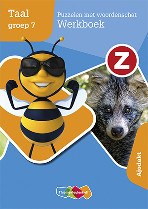 Omslag van Z-taal Puzzelen met woordenschat Werkboek groep 7