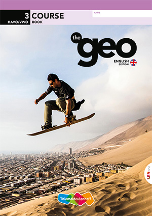 Omslag van The Geo Coursebook 3 havo/vwo