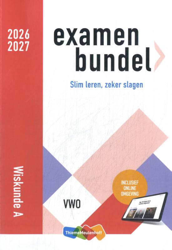 Omslag van vwo Wiskunde A 2026/2027