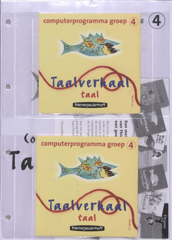 Omslag van Taalverhaal Taal cd-rom groep 4(300-399)