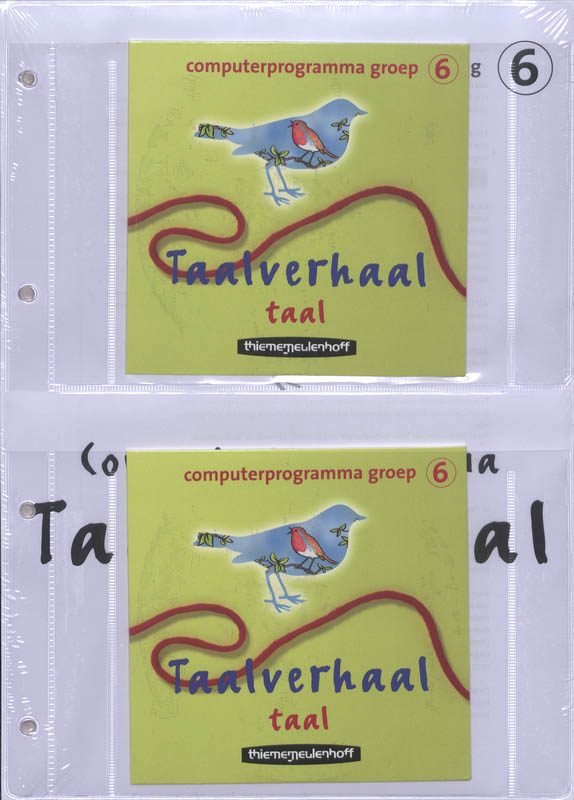 Omslag van Taalverhaal Taal cd-rom groep 6(50-99)