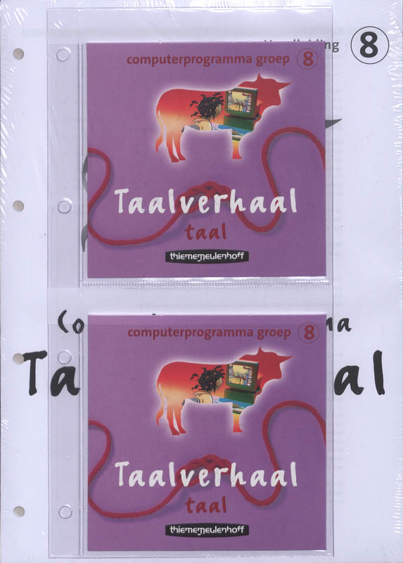 Omslag van Taalverhaal Taal cd-rom groep 8(200-299)