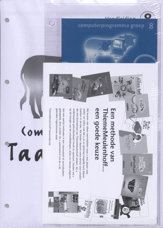 Omslag van Taalverhaal Spelling CD-rom groep 8 (100-199)