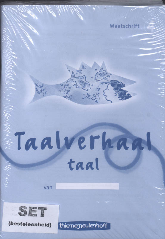 Omslag van Taalverhaal Taal Maatschrift 4 (set van 5 ex.)