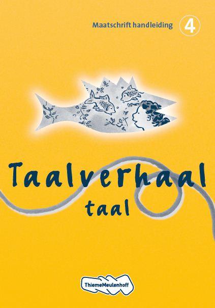 Omslag van Taalverhaal Taal handleiding Maatschrift groep 4